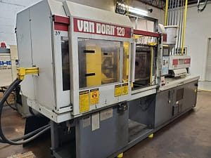 120 Ton Van Dorn Plastic Injection Molding Machine For Sale