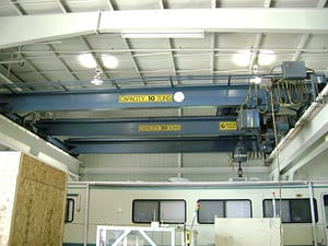 20 Ton West Michigan Overhead Crane For Sale
