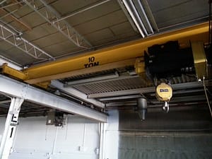 10 Ton Star Top-Running Overhead Crane with 19' Span