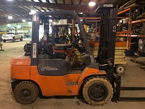 6,000 lb. Capacity Toyota Forklift For Sale