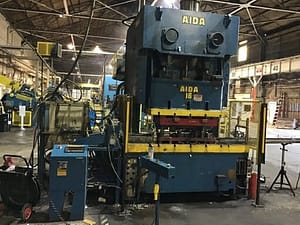 176 Ton Capacity Aida 2-Point Gap Frame Press For Sale