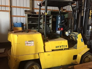12,000 lb Hyster Solid Tire Forklift For Sale