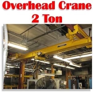 2 Ton Beacon Overhead Bridge Crane For Metal