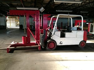 30000lb CAT T300 Forklift w/Boom For Sale 15 Ton