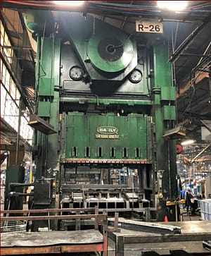 1,000 Ton Danly Straight Side Press For Sale