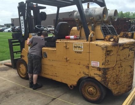 Used Royal T300 30000lb Forklift For Sale