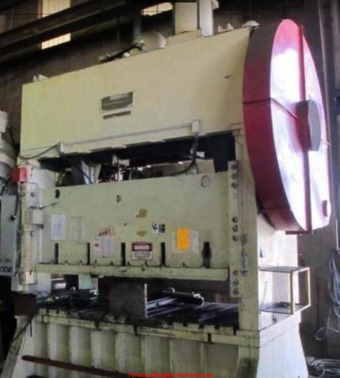 150 Ton Capacity Johnson Straigh Side Press For Sale